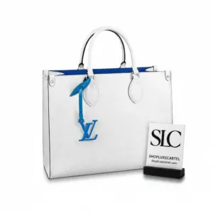 Structured Epi Leather Onthego MM Tote Bag M56080 M56081 M56229