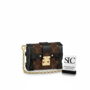 Structured Essential Trunk Style Crossbody Shoulder Bag M68566