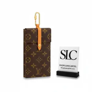 Structured Monogram Canvas Box Style Crossbody Phone Case M68523