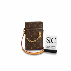 Structured Monogram Print Phone Box Crossbody Bag M44914