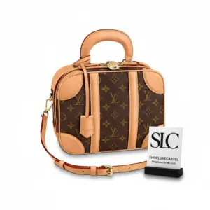 Structured Monogram Print Valisette PM Top Handle Bag M44581