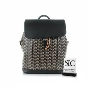 Structured Mountain Style Calfskin Alpin Leather Travel Backpack 169555