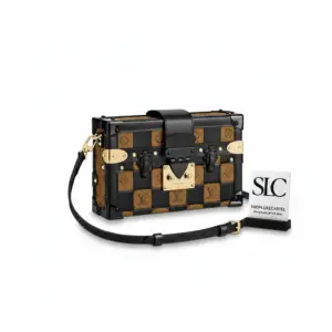 Structured Petite Malle Trunk Style Crossbody Bag M53201 M53253