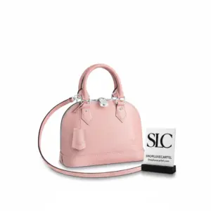 Structured Top Handle Dome Bag in Epi Leather M41327