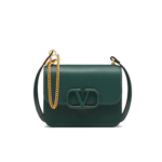 Structured-V-Accent-Small-Shiny-Calfskin-Shoulder-Bag-0021-Green-Structured-V-Accent-Small-Shiny-Calfskin-Shoulder-Bag-0021-Green-1.webp