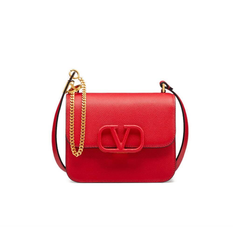 Structured-V-Accent-Small-Shiny-Calfskin-Shoulder-Bag-0021-Red-Structured-V-Accent-Small-Shiny-Calfskin-Shoulder-Bag-0021-Red-1.webp