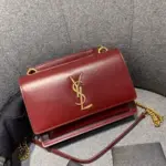 Sunset-Shoulder-Bag-Chain-Wallet-in-Smooth-Leather-533026-Burgundy-Sunset-Shoulder-Bag-Chain-Wallet-in-Smooth-Leather-533026-Burgundy-1.webp