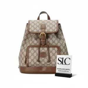Supreme Canvas Backpack with Interlocking G Print 674147
