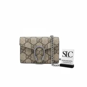 Supreme Monogram Canvas Tiger Head Small Coin Case 574930