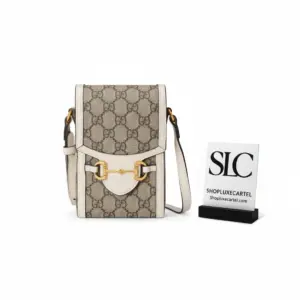 Supreme Monogram Print Horsebit 1955 Mini Shoulder Bag 625615