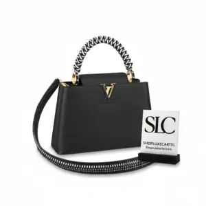 Taurillon Leather Capucines PM Top Handle Handbag M55083