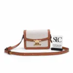 Teen-Flap-Crossbody-Bag-in-Textile-and-Natural-Calfskin-188882-1.webp