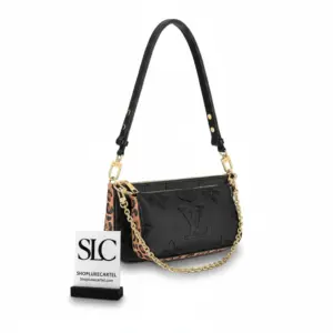 Three-Piece Crossbody Pouch Bag with Adjustable Strap M45839 M58520