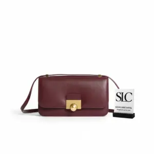 Timeless Epsom Grained Leather Classic Shoulder Crossbody Bag 578009