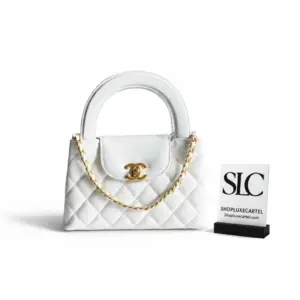 Top Handle Kelly Mini Shopping Bag in Aged Calfskin AS4416