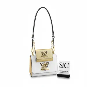 Twist PM Convertible Crossbody Chain Bag in Epi Leather M55685