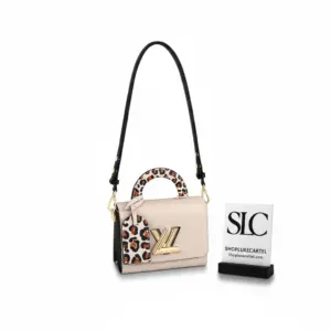Twist PM Small Flap Shoulder Bag with Chain Strap M58546