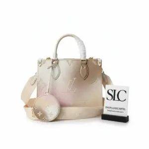 Two-Tone Gradient OnTheGo PM Top Handle Tote Bag M59856