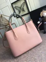 Two-Tone-Saffiano-Leather-Double-Compartment-Tote-Bag-1BG775-Pink-Grey-3.webp