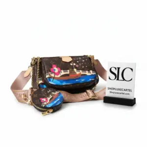 Venice Multi Pouch Crossbody Bag with Coin Purse M44813