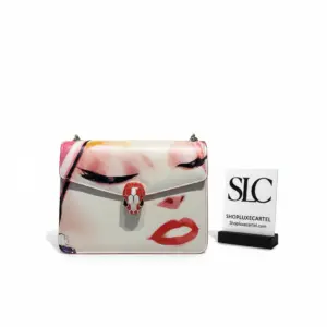 Vintage-Inspired Serpenti Head Flap Crossbody Shoulder Bag 283167