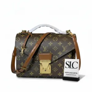 Vintage Monceau 26 Structured Top Handle Shoulder Bag M51187