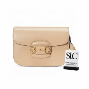 Vintage Style 1955 Horsebit Leather Crossbody Shoulder Bag 602204