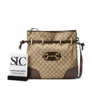 Vintage Style 1955 Horsebit Monogram Canvas Messenger Bag 602089