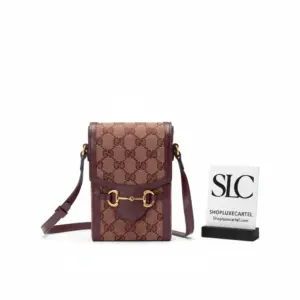 Vintage Style Horsebit 1955 Monogram Mini Shoulder Bag 625615