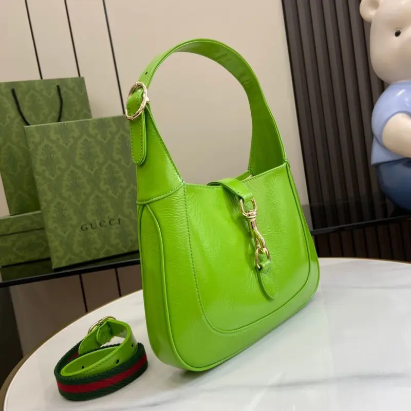 Vintage-Style-Jackie-Small-Hobo-Shoulder-Bag-Patent-Leather-782849-Green-Vintage-Style-Jackie-Small-Hobo-Shoulder-Bag-Patent-Leather-782849-Green-2.webp