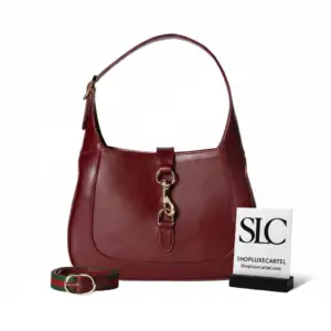 Vintage Style Jackie Small Hobo Shoulder Bag Patent Leather 782849