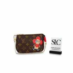 Vivienne Monogram Print Mini Pochette Accessoires Pouch M69056
