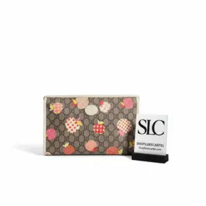 Web Stripe Les Pommes Apple Print Travel Pouch 664114