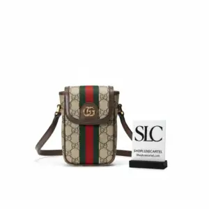 Web Stripe Ophidia GG Print Mini Shoulder Bag 598912