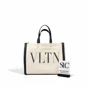 Woven Canvas Grande Plage Small Summer Tote Bag 90033