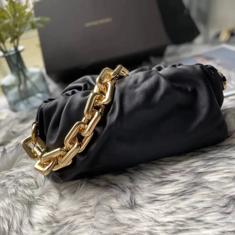 Woven-Leather-Gathered-Chain-Shoulder-Pouch-Bag-620230-Black-Woven-Leather-Gathered-Chain-Shoulder-Pouch-Bag-620230-Black-3.webp