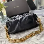 Woven-Leather-Gathered-Chain-Shoulder-Pouch-Bag-620230-Black-Woven-Leather-Gathered-Chain-Shoulder-Pouch-Bag-620230-Black-4.webp